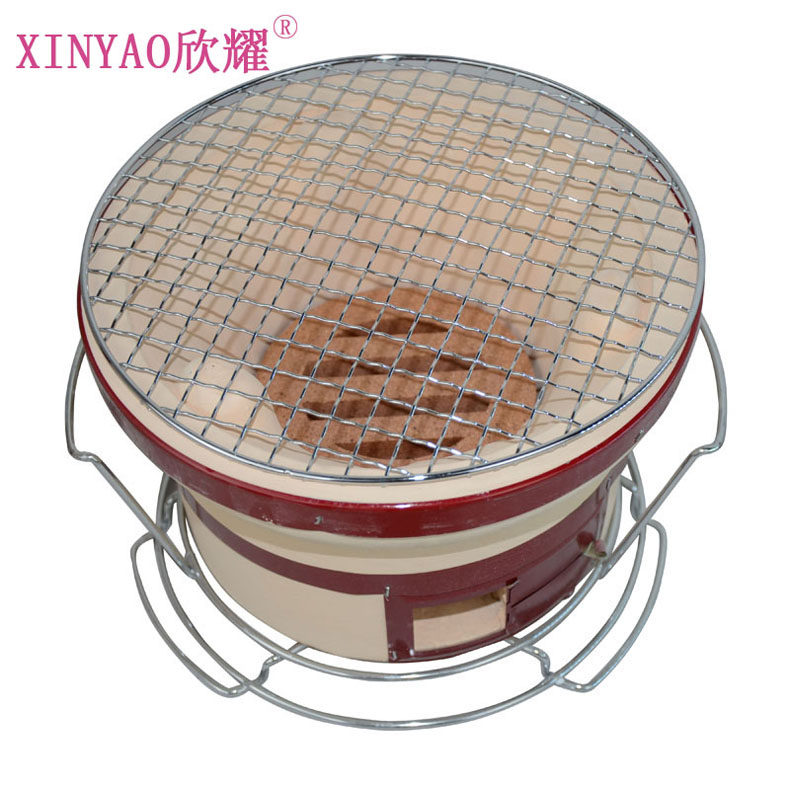泥炉子_日式日本户外烧烤炉木炭烤肉炉具泥炉