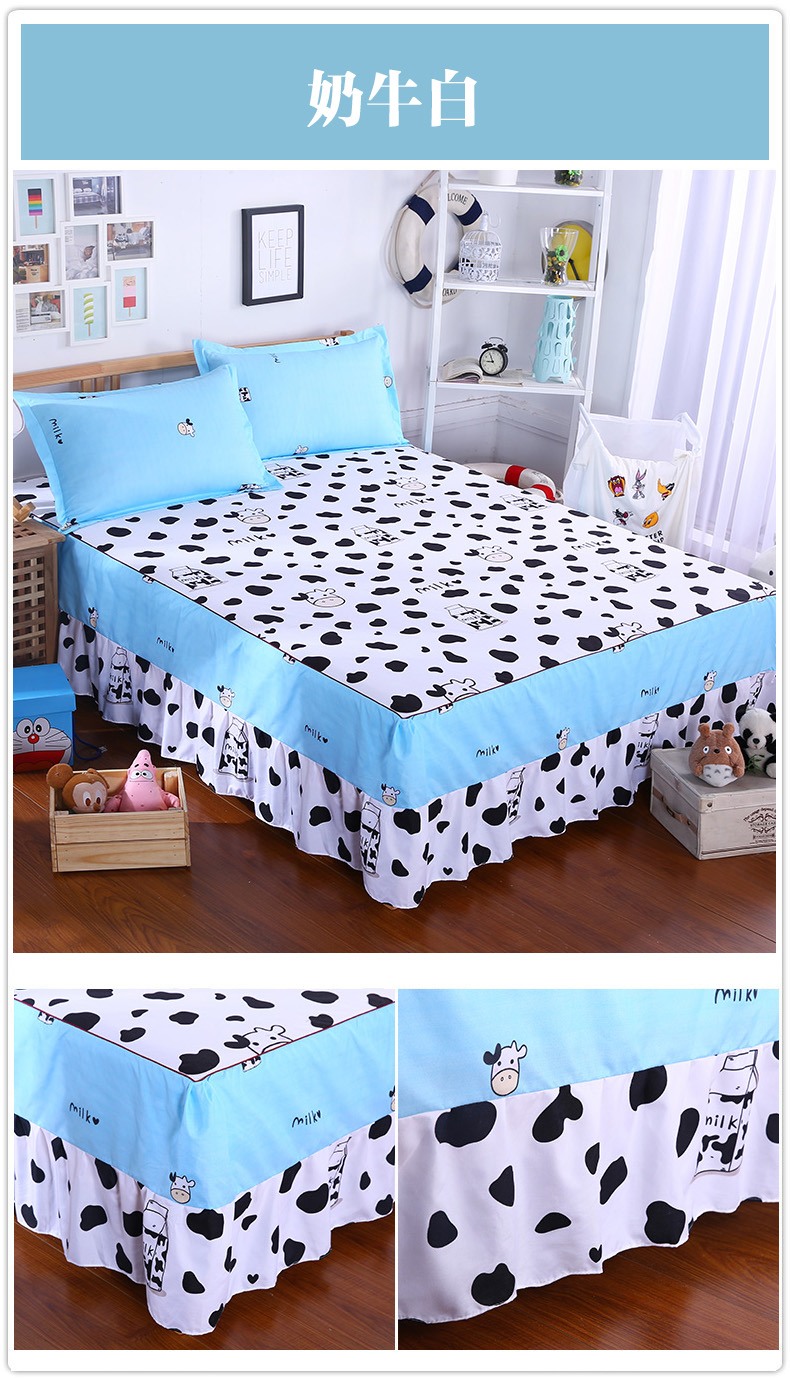 Ou Hui Ya Simmons Giường Cover Bed Set Bed Dress Độc Mảnh Công Chúa Tấm Ga Trải Giường Tấm 笠 1.8 1.5 2.0 m