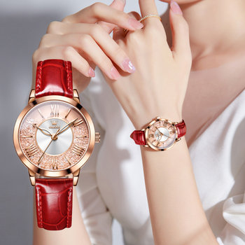 Swiss 2026 New Genuine Brand-Name Watch, Elegant Women's Watch, Light Luxury, Fashionable and Unique Quartz Watch