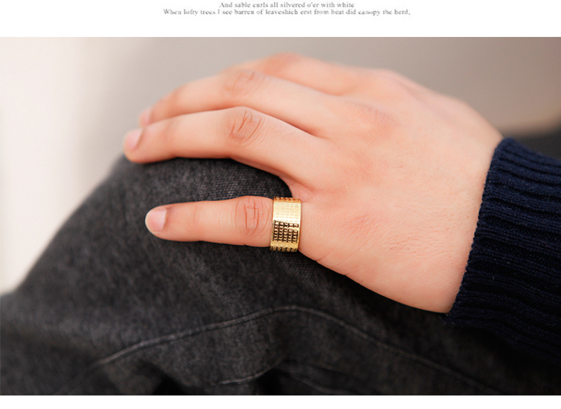 Bague homme en Acier au titane - Ref 3088052 Image 23