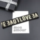 6#Love Golden (Letters Hollow) 4CM