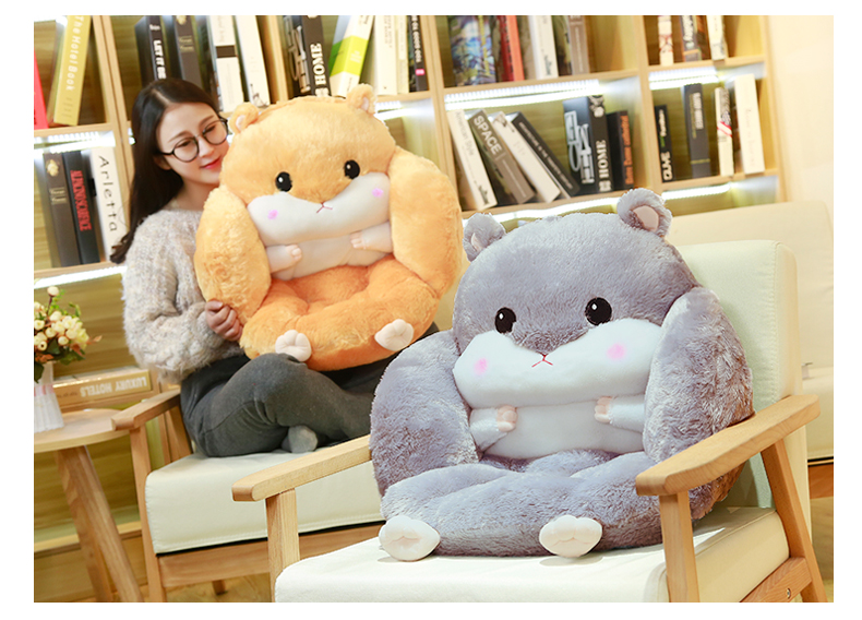 Hamster đệm đệm một học sinh lười biếng ghế mặt đất phân mat văn phòng dày đệm - Ghế đệm / đệm Sofa tấm trải ghế sofa mùa hè