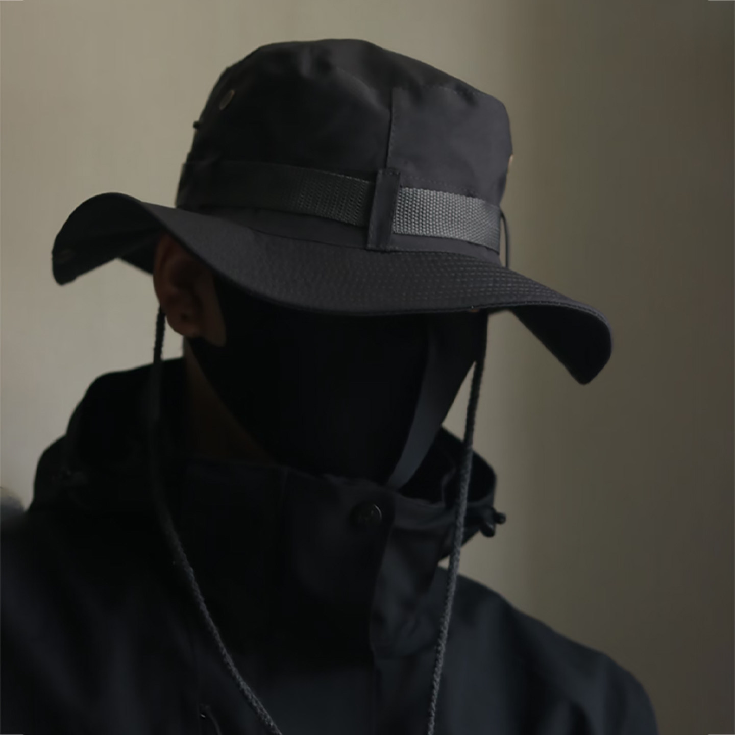 男性用つば広フィッシャーマンズハット、ブーニーハット、アウトドアハイキング・登山用ハット、夏の紫外線対策・日よけハット。