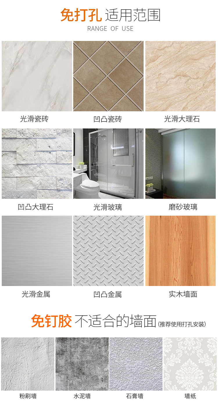 đèn hắt sân vườn Giá bếp treo tường không chứa dao lưu trữ giữ dao cung cấp gia vị hương vị không gian cửa hàng màu đen - Thiết bị sân khấu đèn pha led 150w