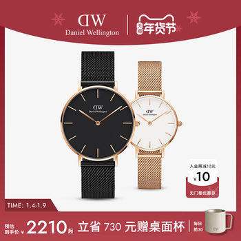 [New Year Gift] a Pair of Dw Couple Watches, Petite Series Light Luxury Niche Couple Watches