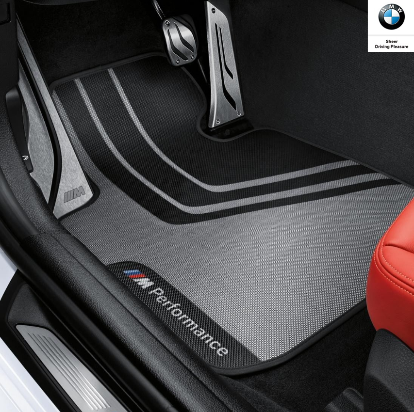 BMWBMW Original 3 Series F30F31M3 Foot Mat M Performance Foot Pad