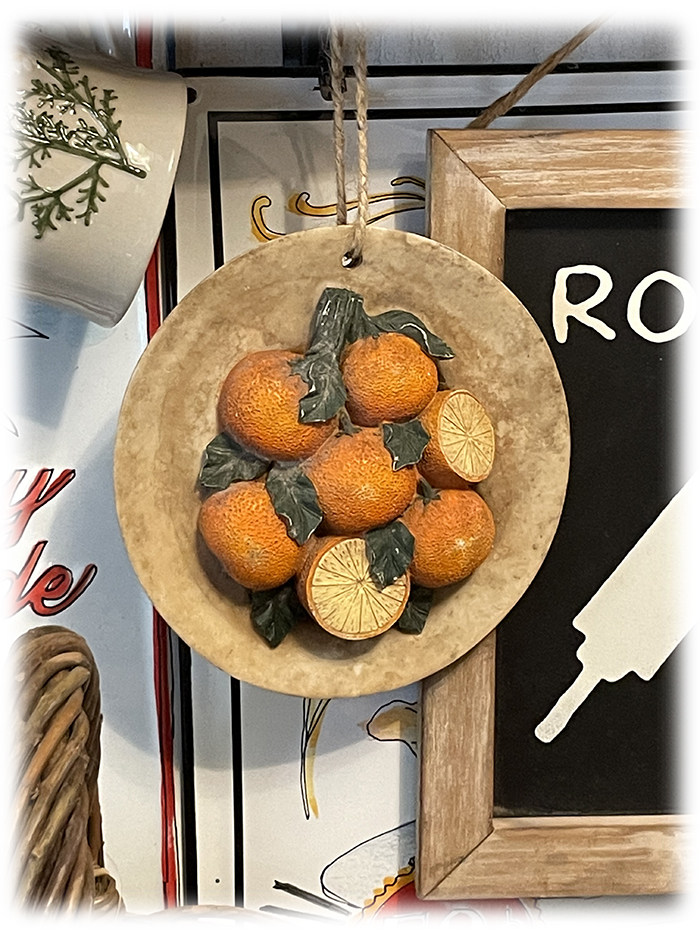 Lone Stock Old Stock High Relief Vegetable Fruit Kitchen Decoration Wall-mounted Nostalgia Style Multiple optional 