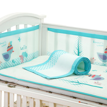 Baby crib Bed perimeter All-season universal breathable mesh Anti-collision fence detachable and washable summer crib kit bb baby