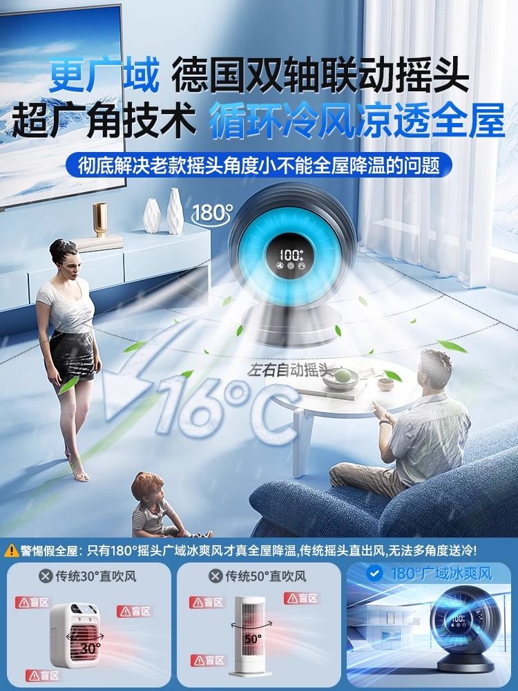 Desktop Small Fan Silent Office USB Charging Student Refrigeration Mini Desktop Portable Fan Small Dormitory