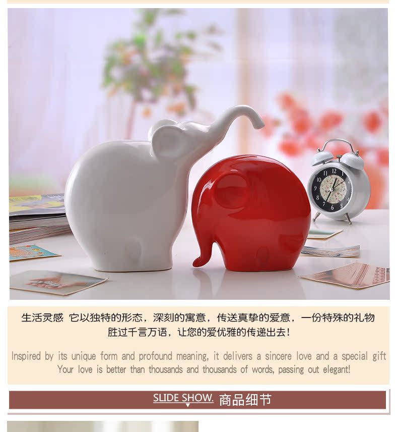 Household act the role ofing is tasted wedding gift ceramics handicraft furnishing articles sitting room adornment home decoration couples like package mail