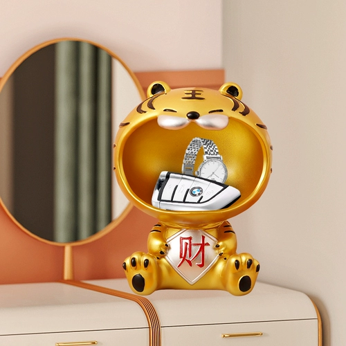 Мультяшная система хранения для ключей, современный креативный универсальный декор для гостиной, легкий роскошный стиль, домашний декор