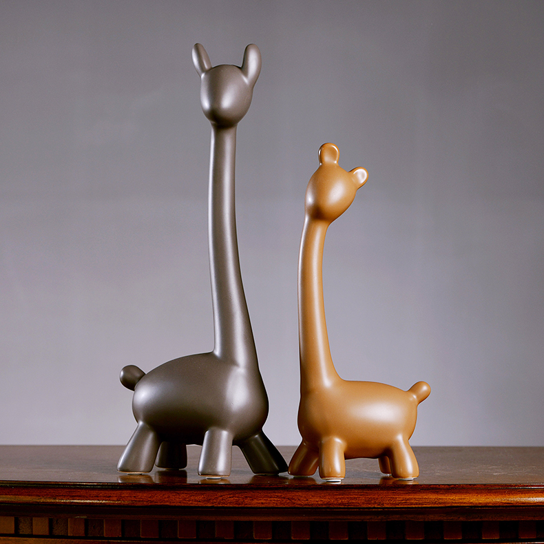 The Nordic contracted creative ceramic interior furnishing articles sitting room ark, TV ark, adornment ornament desk arts and crafts