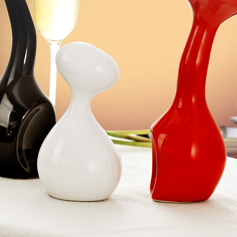 Jingdezhen day tengda modern ceramic arts and crafts creative furnishing articles sitting room adornment wedding gifts a family of three
