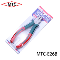 Japanese electrician diagonal-nose pliers MTC-E25B E26B non-slip diagonal pliers oblique mouth multi-function electrical oblique cutting pliers