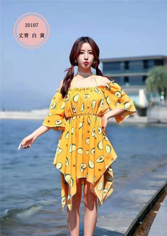 Bikini 20107 ba mảnh vòng thép che bụng mỏng 2019 đu đủ mùa đông mới xuân tuyết xưởng áo tắm nữ - Bikinis