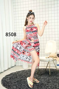 Bộ đồ bơi ba mảnh bikini nữ 8508 ngực nhỏ thu thập cao eo che khuất gợi cảm MM2018 áo tắm mới