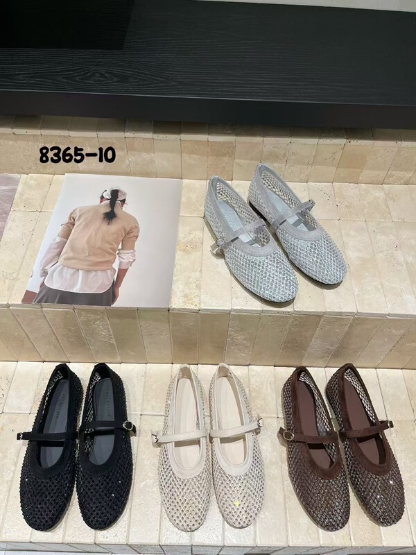 Gray Elegant Fishnet Sandals French Flat Mary Jane Shoes Women's Shoes 2026 Summer Gentle Evening Shoes Gray Elegant Fishnet Sandals French Flat Mary Jane Shoes Women's Shoes 2026 Summer Gentle Evening Shoes