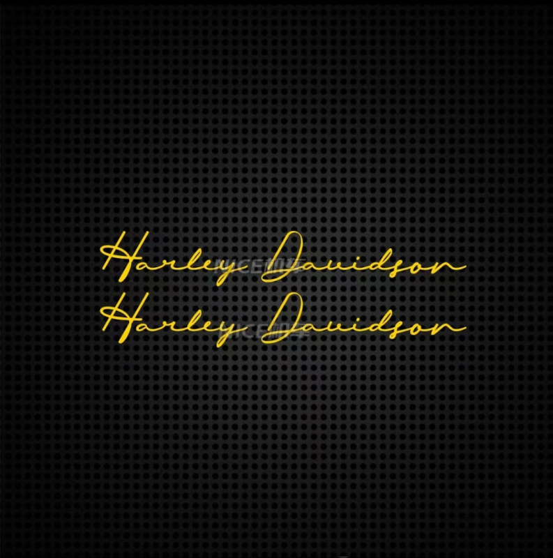 New Harley Fuel Tank Personalized Font Stickers, Retro Motorcycle Stickers, One-Piece English Body Reflective Stickers, Waterproof New Harley Fuel Tank Personalized Font Stickers, Retro Motorcycle Stickers, One-Piece English Body Reflective Stickers, Waterproof