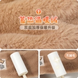 Демисезонная милая шапка, бархатный утепленный шарф, перчатки с капюшоном, комплект, с медвежатами, плюшевая, 3 предмета