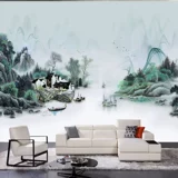 Sansui, китайский диван, настенные обои, генерирование электричества