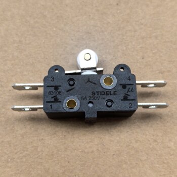 Crouzet Gao North 83106 Micro Switch Small Self-Reset Inching Limit 5A Four-Legged with Pulleys