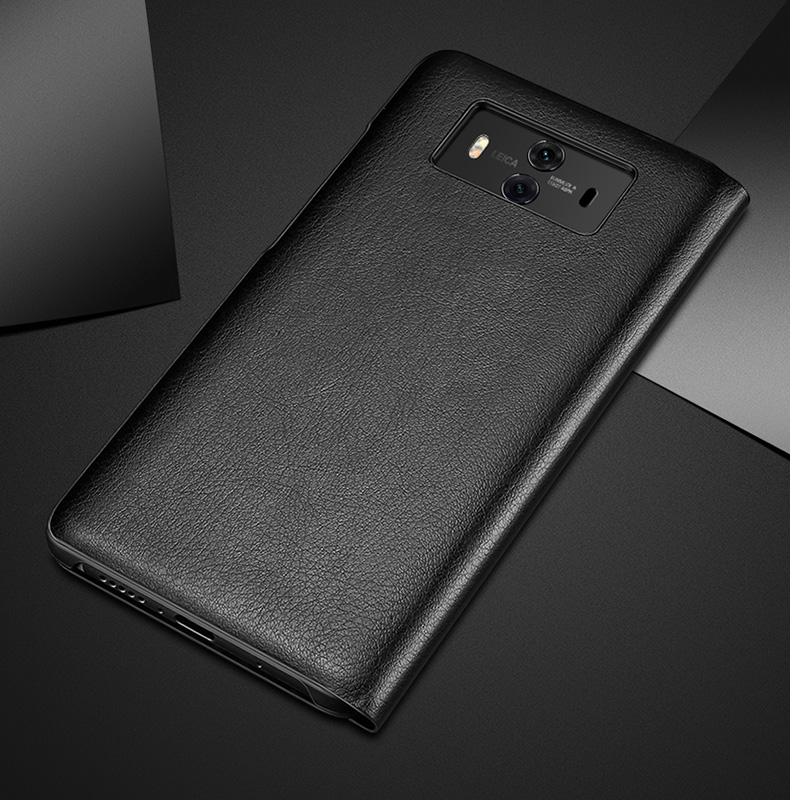 Huawei mate10 vỏ điện thoại di động mate9 bảo vệ bìa mete Porsche pro thông minh leather case bởi Hàn Quốc net red nam giới và phụ nữ vỏ sò m9 chống mùa thu bao gồm tất cả phụ kiện cá tính sáng tạo tide thương hiệu mỏng