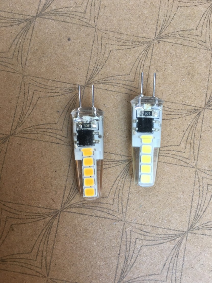 G4 lamp beads 220V 5W 7W pin light source without controller