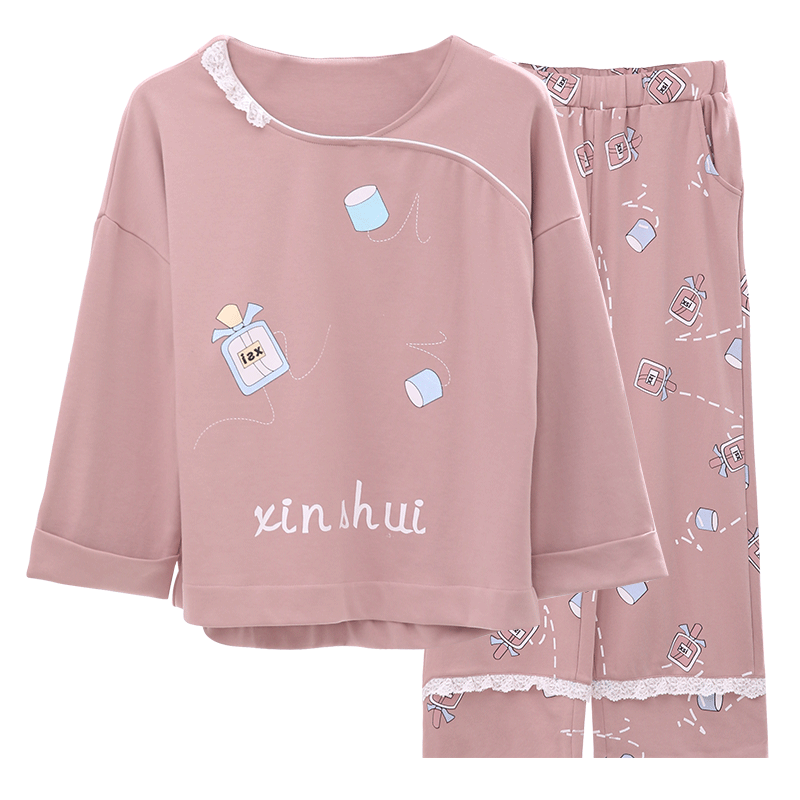 Pyjama mixte en Coton à manches longues - Ref 2988418 Image 4