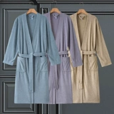 Весенний летний банный халат, быстросохнущее длинное полотенце, осенний, хорошо впитывает воду, средней длины, оверсайз