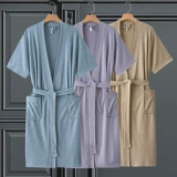 Весенний летний банный халат, быстросохнущее длинное полотенце, осенний, хорошо впитывает воду, средней длины, оверсайз