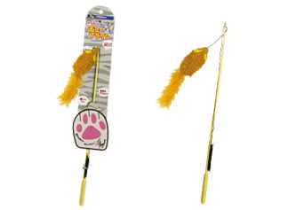 Japanese Dogge Pet Cat Toy Long Line Teasing Cat Baseball Mice