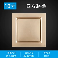 [Специально для интегрированного потолка] Обычная золотая выхлопная труба