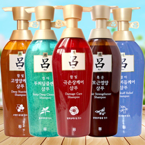 South Korea imported RYOE green brown red Lu shampoo conditioner set women without silicone oil Anti-off oil control