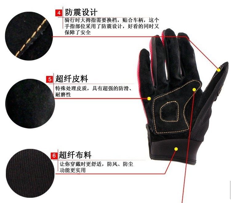 Gants de cyclisme mixte - Ref 2247378 Image 5