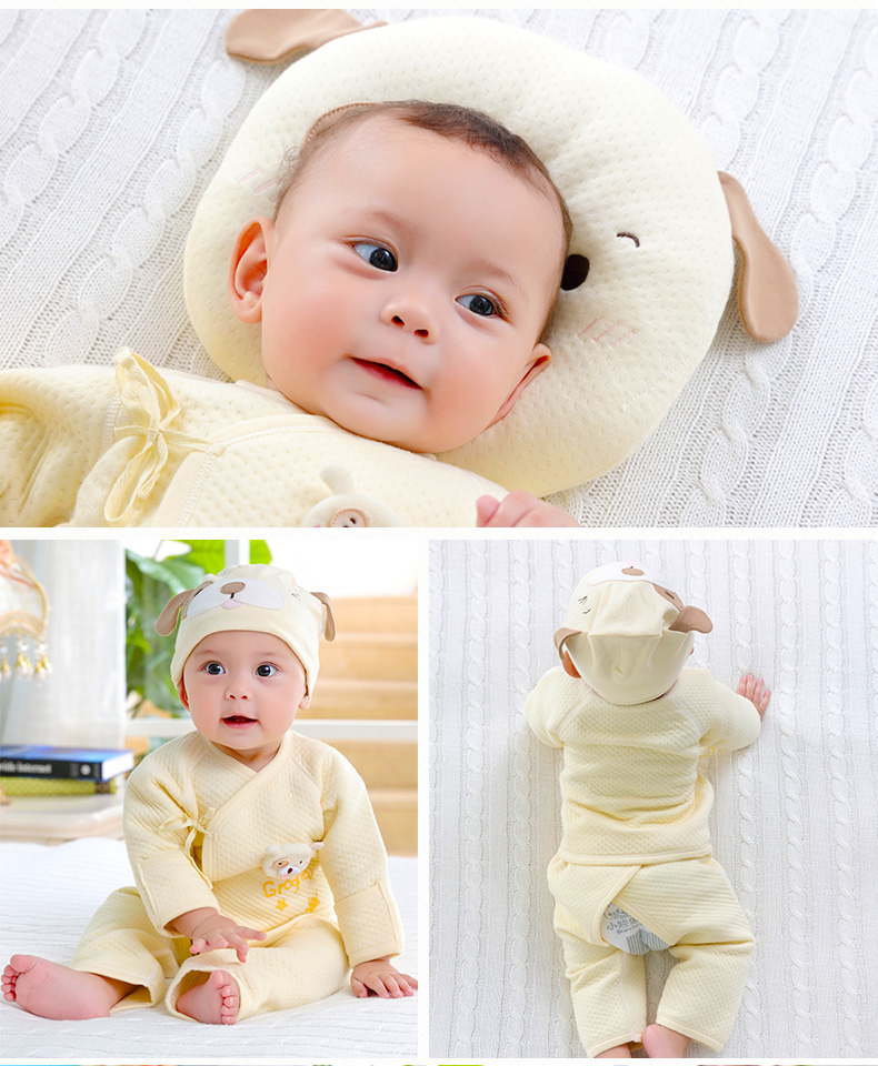 Quần áo trẻ em cotton nguồn cung cấp sơ sinh 0-3 tháng thiết lập mùa xuân và mùa thu vừa sinh ra bé trăng tròn hộp quà tặng