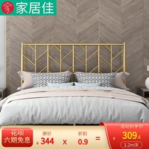 European style modern minimalist Princess iron bed iron frame steel frame double single adult children 1 2 1 5 1 8 meters