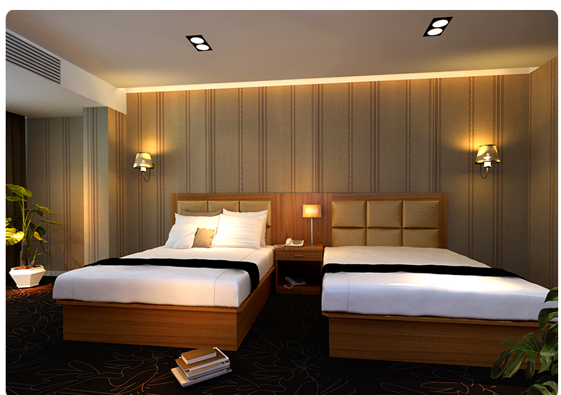 Khách sạn Bắc Kinh Express Hotel Phòng khách là một bộ đầy đủ của đồ nội thất Giường mềm khung giường máy tính bàn TV