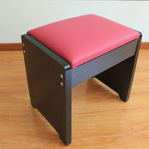 Express Hotel Hotel Guest Room Single Apartment Furniture Inn Rental House Soft Bag Pupi Paint Free Square Makeup Stool