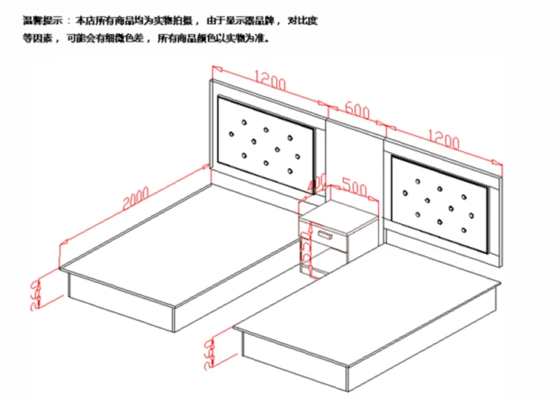 Express khách sạn căn hộ chung cư ký túc xá nội thất ký túc xá gói mềm đầu giường đầu giường bàn tiêu chuẩn phòng đơn giường đầy đủ bộ