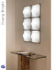 Vintage Bulle Wall Lamp Italian Modern Minimalist Bedroom Living Room Background Wall French Cream Decorative Ceiling Lamp