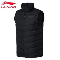 Li Ning down vest nam 2018 mới Wade ấm top cổ áo cổ áo nam mùa đông ngỗng giản dị áo thun the thao nữ
