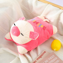 Rechargeable hot water bag Electric baby cute water injection explosion-proof plush female belly warm water bag electric hand warm treasure hot treasure