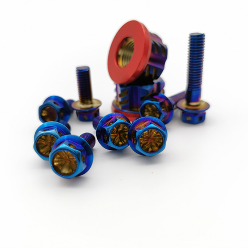 Calf M Retrofitted Screw 304 Stainless Steel Burnt Titanium Screw Electric Locomotive Retrofit Suit Color Screws