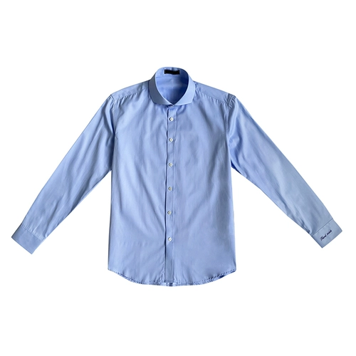 Осенняя рубашка, цветной универсальный пиджак классического кроя для отдыха в английском стиле, высокий воротник