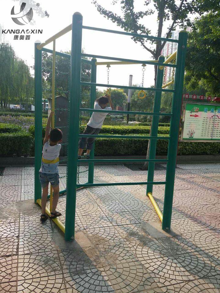 Outdoor fitness equipment Outdoor community square Park community New rural rib climbing net climbing ladder exercise trainer