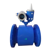 LongBrigade DCL-104 Intelligent one-piece flange type battery powered electromagnetic flow meter piping water treatment equipment