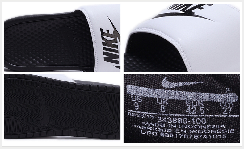 Dép thể thao Nike Nike BENASSI JDI Dép xăng đan nam thông thường 343880-100 - Dép thể thao giày dép nữ