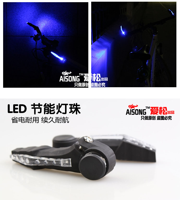 Poignées de vélo AISONG - Ref 2333769 Image 29