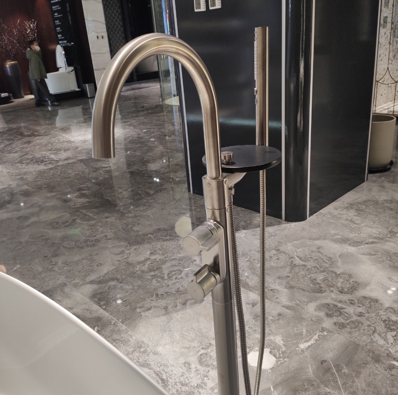 Kohler K-77984T-4/9-Cp/Af/Bn/Rgd/Bl/2Mb Yiting Freestanding Bathtub Shower Faucet