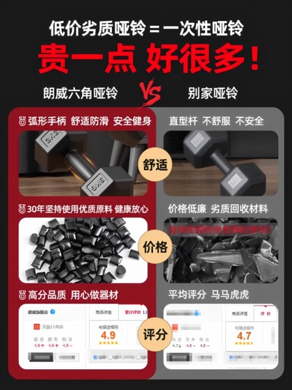 Dumbbells for Men's Fitness Home Equipment 5kg Pair Adjustable Weight Arm Muscle Training Kettlebell Set for Student Dormitories